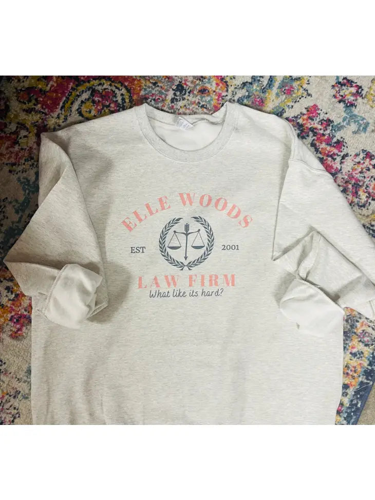 Elle Woods Law Firm - Legally Blonde Sweatshirt