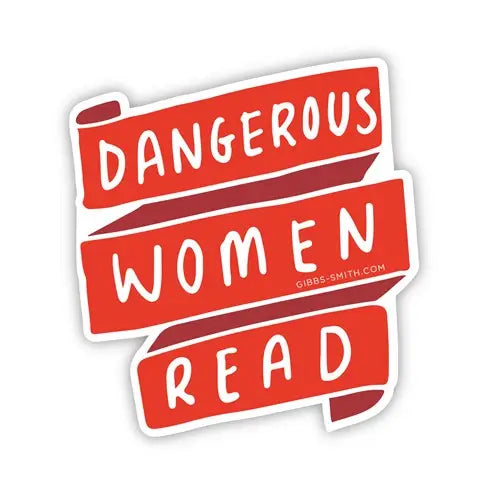 Dangerous Women Read Sticker